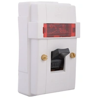 Anchor 39094 Surface DP with Neon WH, 32 Amp, White - 32A, White, NA